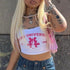 Bimbo University Crop Top